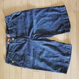 GAP JEANS Women's Coastal Grandma Chic Chambray Bermuda Shorts Size 6